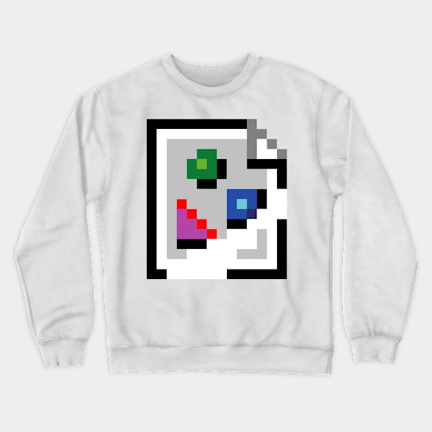 Missing Image Crewneck Sweatshirt by RetroPixelWorld